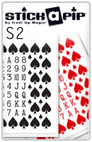 Stick a Pip - Picas - 1 Roja + 1 Negra